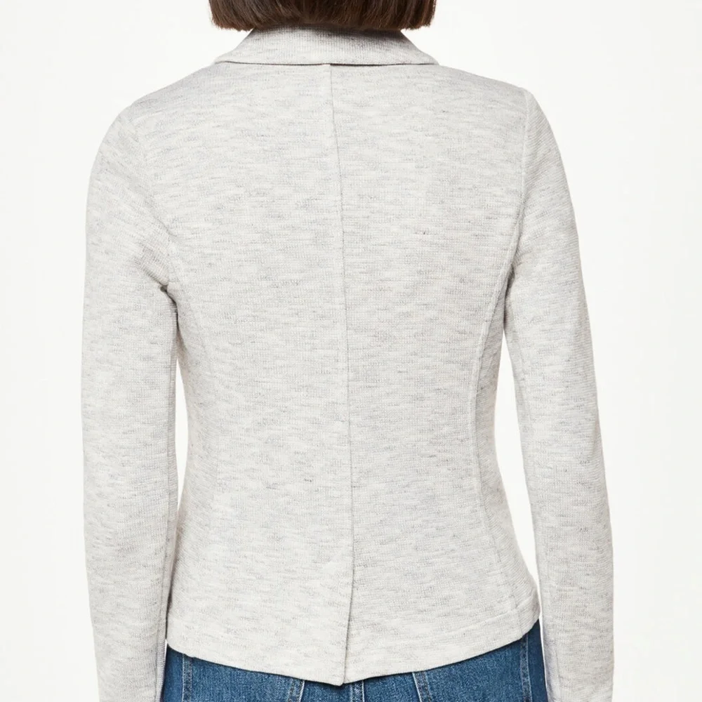 Whistles Slim Jersey Jacket grey - Picture 4 of 8